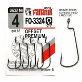 Крючок офсетный Fanatik Offset Premium FO-3324 № 4