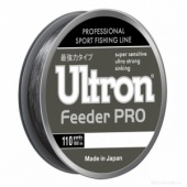 Леска ULTRON Feeder PRO 0,30 мм, 10,0 кг, 100 м, черная