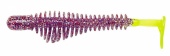 Силиконовая приманка B Fish & Tackle Pulse-R Paddle Tail 2.45" PurpleCracker/Chart Tail