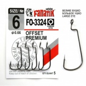 Крючок офсетный Fanatik Offset Premium FO-3324 № 6