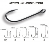 Крючок Crazy Fish Micro Jig Joint Hook №8 MJJH8_20