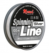 Леска Momoi Spinning Line Silver 0,27 мм, 8,0 кг, 150 м, серебряная