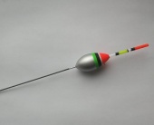 Поплавок SIBEAR бальса двухцветная антена 3.0г (цв-серебро)