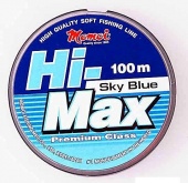 Леска Momoi Hi-Max Sky Blue 0,15 мм, 2,5 кг, 150 м, голубая