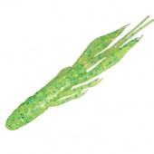 Силиконовая приманка Jackall Waver Shrimp 2.8" Chart/Lime Chart Flake