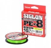 Шнур Sunlline SIGLON PE X8 (light green) 150 m #1.0 (16 lb, 7.7kg)