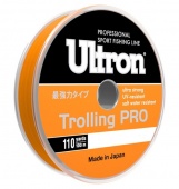 Леска ULTRON Trolling PRO 0,45 мм, 20,0 кг, 100 м, оранжевая