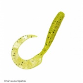 Силиконовая приманка Z-Man Grubz 5" Chartreuse Sparkle
