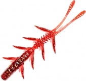 Силиконовая приманка Jackall Scissor Comb 3,0" (8 шт.) red cola