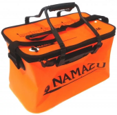 Сумка-кан Namazu складная с 2 ручками, размер 34*22*21, материал ПВХ, цвет оранж.