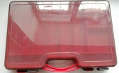 Кейс двусторонний, красный (300х210х70 мм)