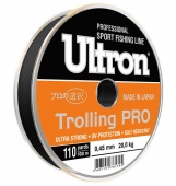 Леска ULTRON Trolling PRO 0,40 мм, 17,0 кг, 100 м, черная