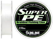 Шнур Sunline Super PE 150м (бел.) 0.148мм 8LB/4кг