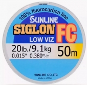 Флюорокарбон Sunline SIGLON FC 50m 0.380mm 9.1kg