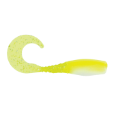 Силиконовая приманка Big Bite Baits Curl Tail Crappir Minnr 2-13 Lemon Meringue