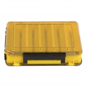 Коробка пластиковая двусторонняя  для воблеров малая, 10 ячеек (200 х 175 х 50 мм)