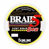 Шнур Sunline Super Braid 5 (8 Braid) 150m #1.0/0.165мм 6.1кг