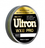 Шнур ULTRON WX 8 PRO 0,12 мм, 9,0 кг, 137 м, хаки