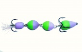 Мандула Vitaris 4-Х секционная малая фиолетовый/зеленый
