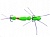 Мандула Vitaris 3-Х секционная Ларва,цвет зеленый