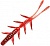 Силиконовая приманка Jackall Scissor Comb 2,5" (10 шт.) red cola