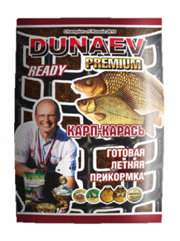 Прикормка DUNAEV-READY 1кг Карп-Карась