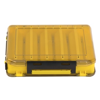 Коробка пластиковая двусторонняя  для воблеров малая, 14 ячеек (200 х 175 х 50 мм)