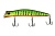 Воблер KYODA POCKY MINNOW-130F, длина 130 мм, вес 17,5  гр, цвет P1047 заглубление 0,1 - 0,2 м.