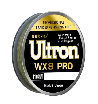 Шнур ULTRON WX 8 PRO 0,10 мм, 6,5 кг, 137 м, хаки