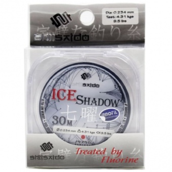 Леска Shii Saido Ice Shadow, L-30 м, d-0,148 мм, test-1,85 кг, прозрачная