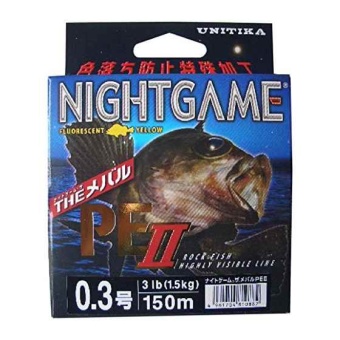 Unitika Night Game PE II 150m 0.3