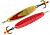 Блесна зимняя ECOPRO Судачья вертикальная красн.флекс, 60мм, 10гр,Rb GRF