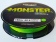Шнур Tokuryo Monster X8 braid hot green 1.5 PE 150 m,