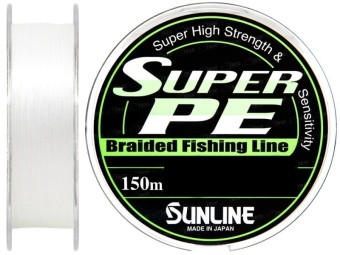 Шнур Sunline Super PE 150м (бел.)