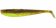 Силиконовая приманка Quantum-Mann's Q-Paddler 15cm #05-Pumpkinseed Chartreuse