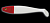 Силиконовая приманка Delalande Shad GT 9 White/red head-61