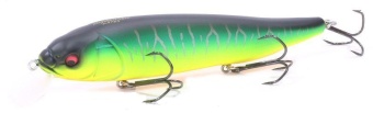 MEGABASS Lates rattle in (12см, 16.8гр) floating mat tiger
