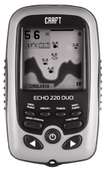 Эхолот CRAFT портативный Echo 220 Duo Ice Edition