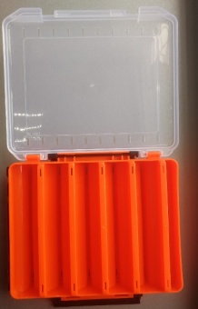Коробка SibBear для воблеров , 15 x20 x 5, двухсторонняя