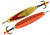 Блесна зимняя ECOPRO Судачья вертикальная красн.флекс, 60мм, 10гр,Ob GRF