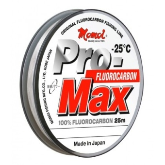 Леска Pro-Max Fluorocarbon  0,17 мм, 2,9 кг, 25 м, прозрачная (уп.10 шт)